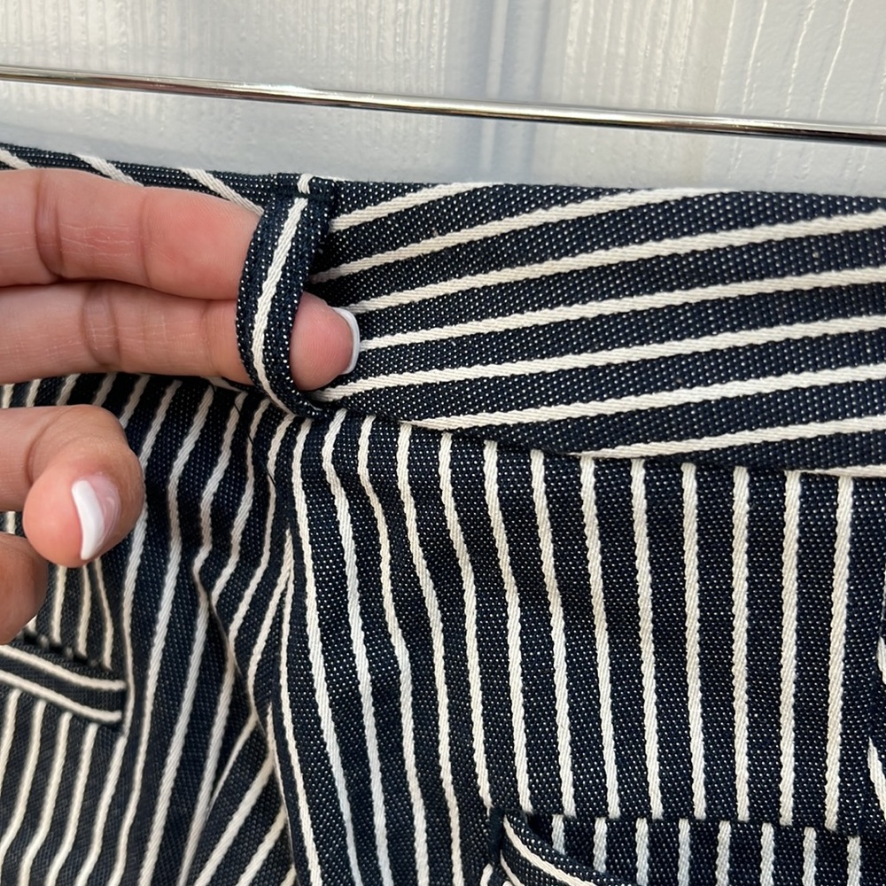 Banana Republic “Sloan” Blue and White Striped Dress Pant, size 2 - Picture 10 of 12